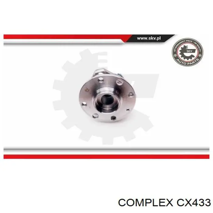 Маточина колеса передня CX/Complex CX433 ціна, від 54.63 USD