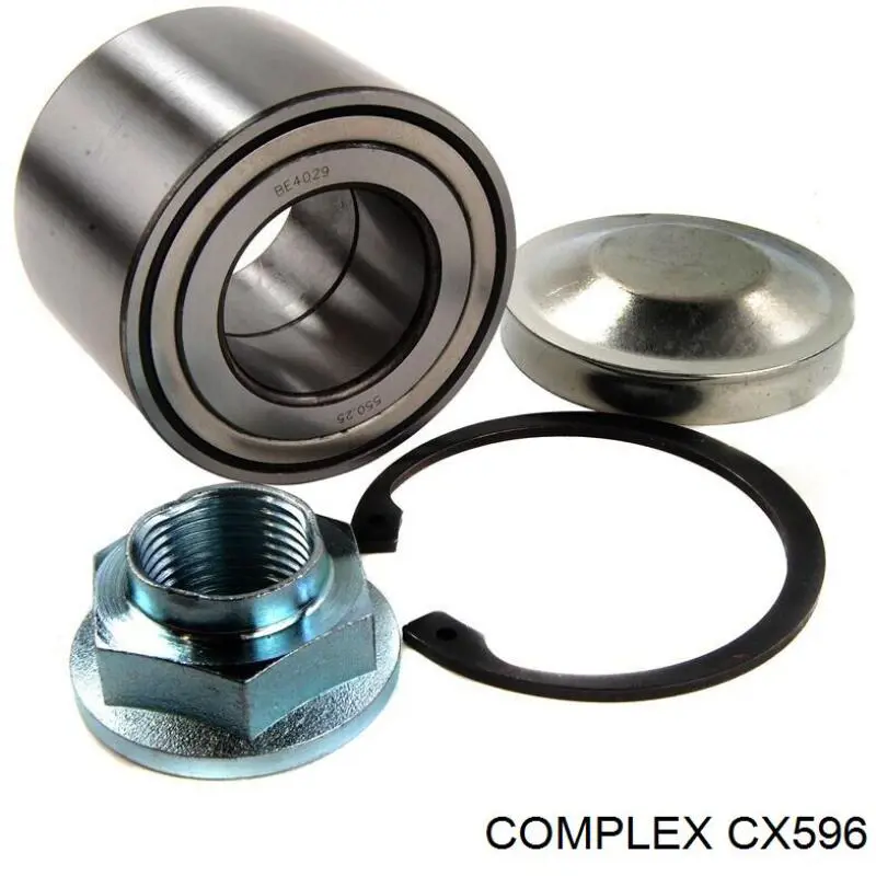 Комплект підшипник маточини передньої CX/Complex CX596 ціна, від 14.09 USD