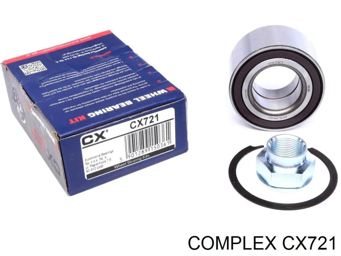 Купити CX721 CX/Complex Підшипник ступиці передньої