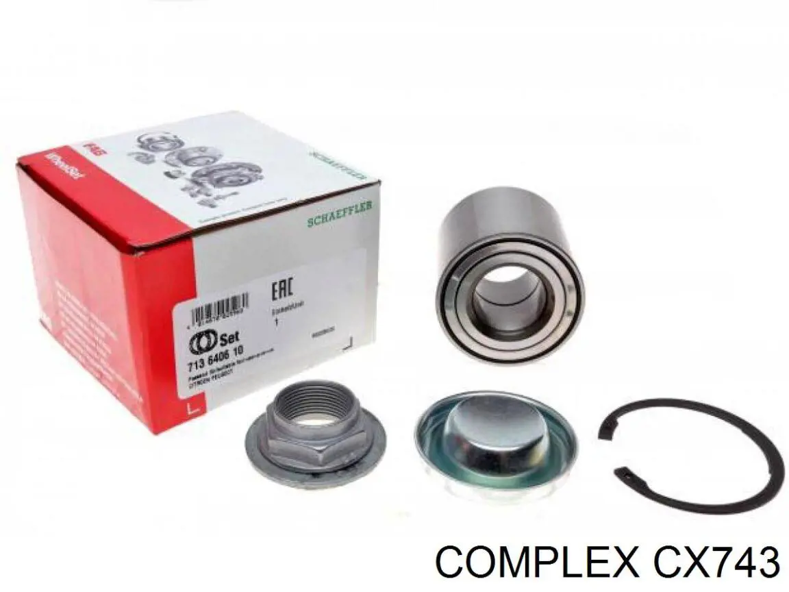 Підшипник маточини задньої CX/Complex CX743 ціна, від 19.65 USD