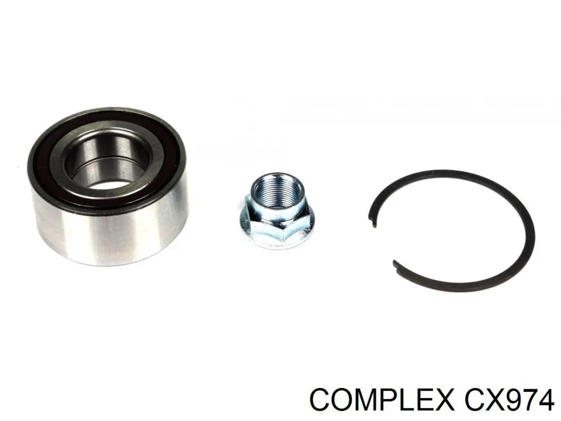 Комплект підшипник маточини передньої CX/Complex CX974 ціна, від 23.88 USD