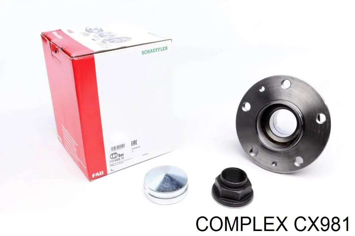 Задня маточина CX981 CX/Complex