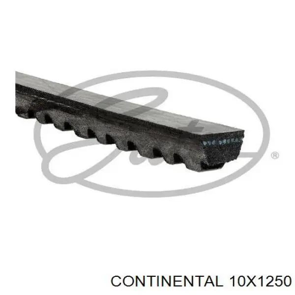 Ремінь генератора 10X1250 Continental/Siemens