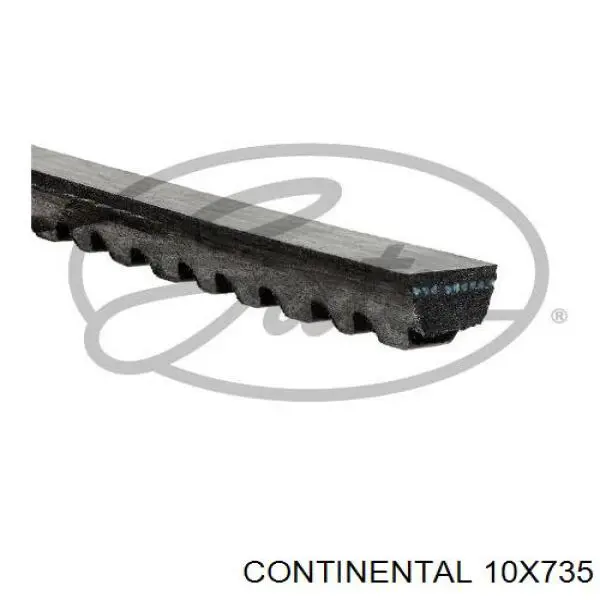 Клиновий ремінь Continental/Siemens 10X735 ціна, від 3.74 USD