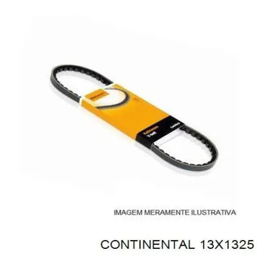 Купити 13X1325 Continental/Siemens Ремінь генератора