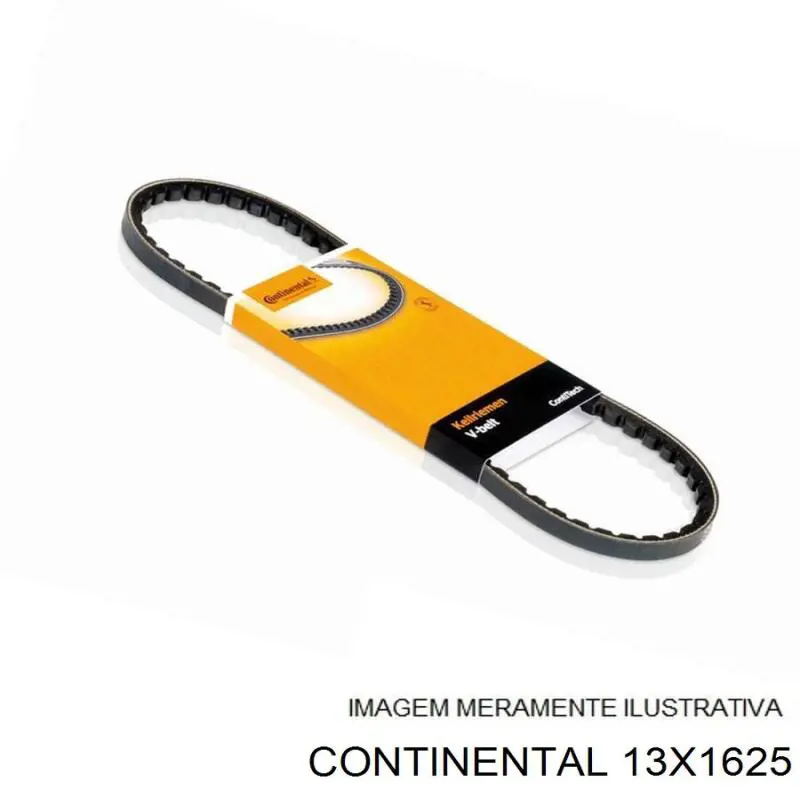 Купити 13X1625 Continental/Siemens Ремінь генератора