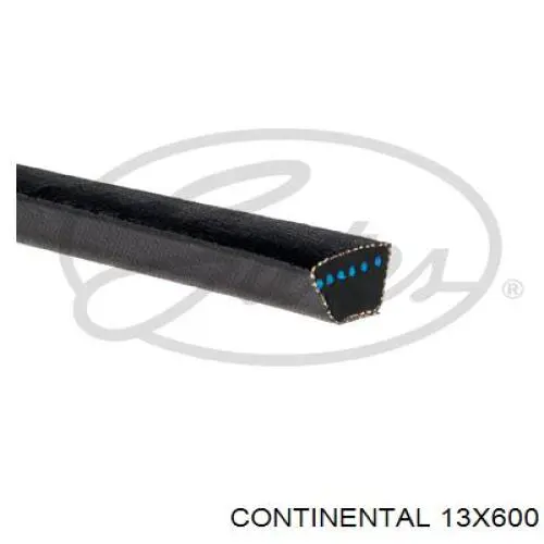 13X600 Continental/Siemens ремінь приводний, агрегатів