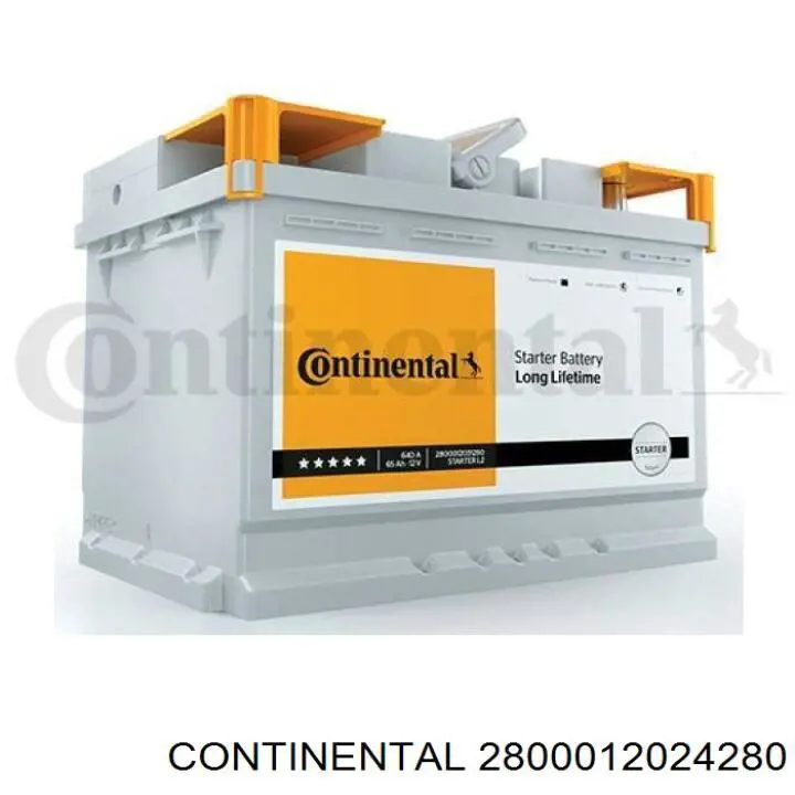 2800012024280 Continental/Siemens Авто акумулятор