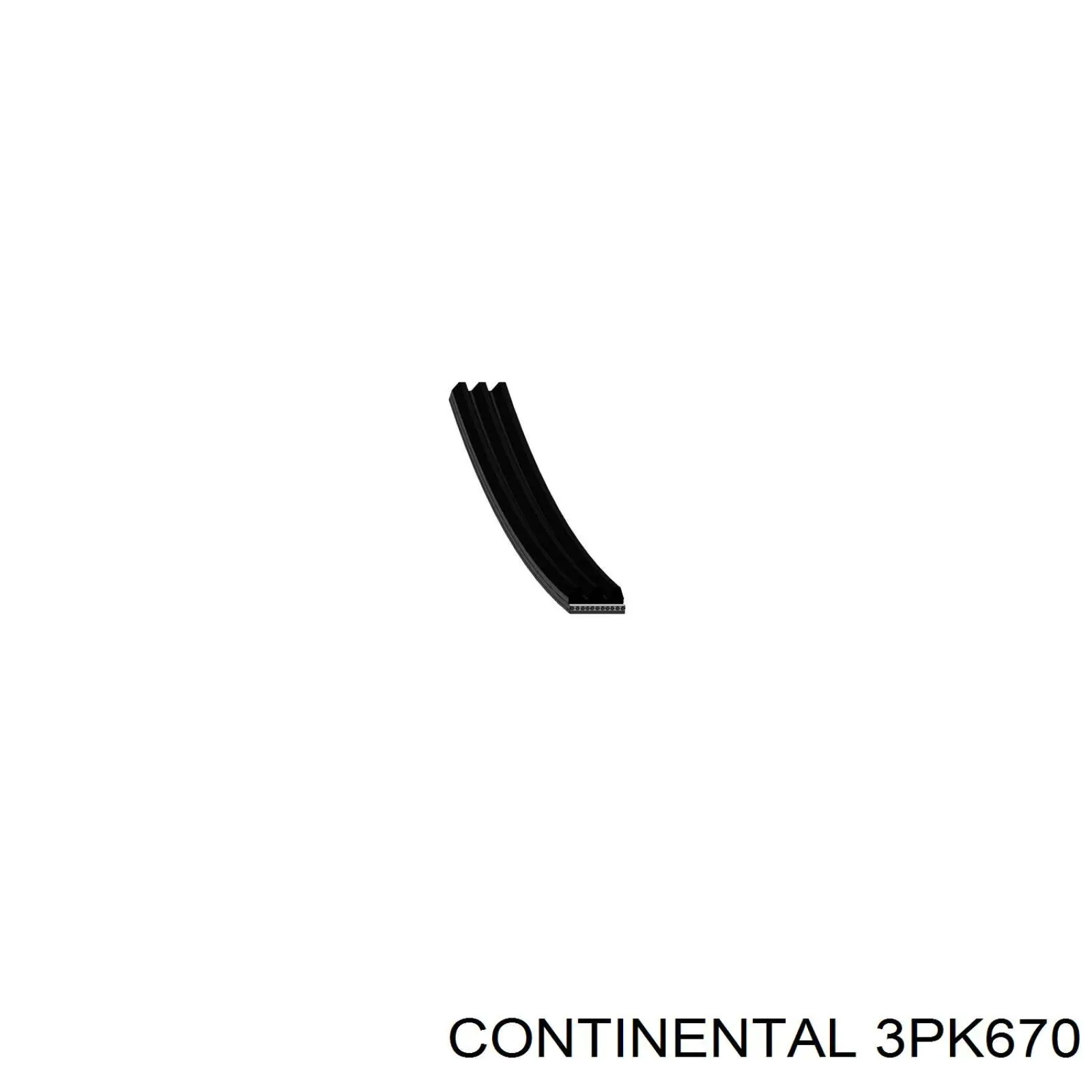 Купити 3PK670 Continental/Siemens Ремінь генератора