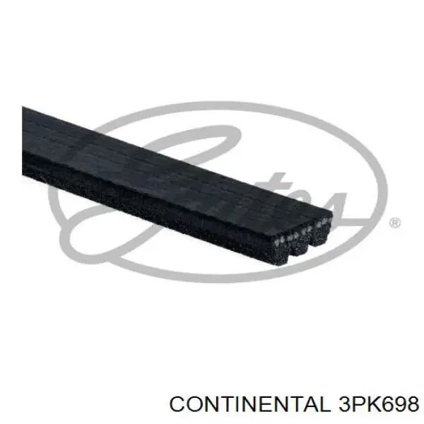 3PK698 Continental/Siemens Поліклиновий ремінь