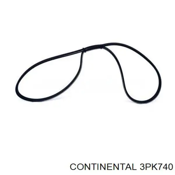 Клиновий ремінь Continental/Siemens 3PK740 ціна, від 5.18 USD