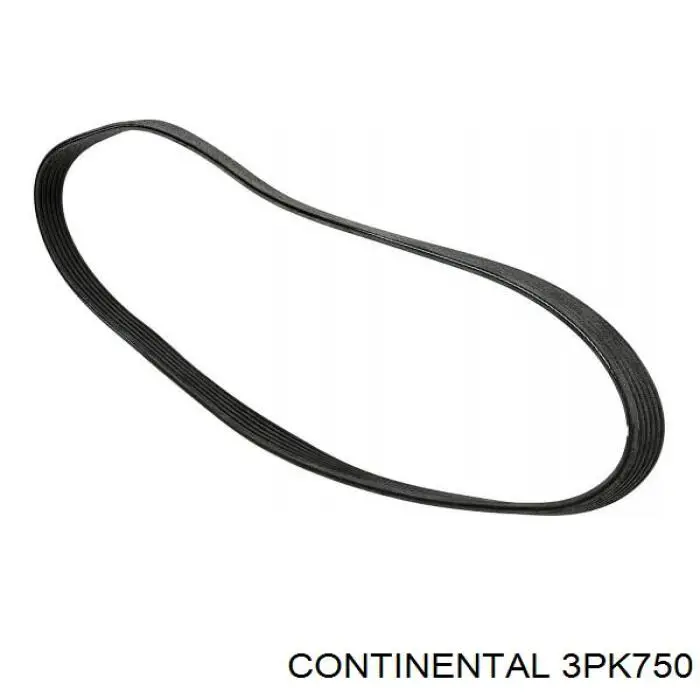 Ремінь кондиціонера Continental/Siemens 3PK750