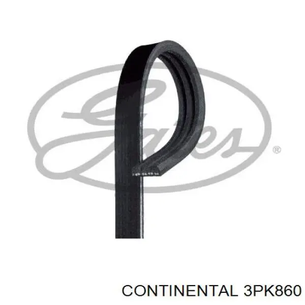 3PK860 Continental/Siemens Поліклиновий ремінь