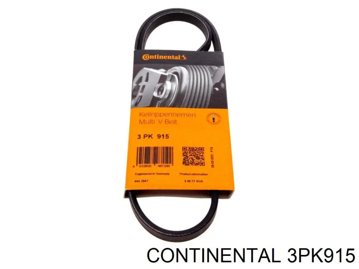 Клиновий ремінь Continental/Siemens 3PK915 ціна, від 5.34 USD
