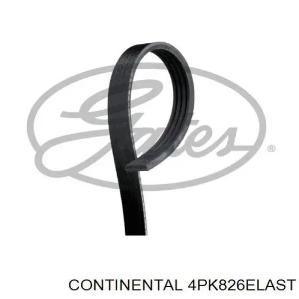 4PK826ELAST Continental/Siemens Поліклиновий ремінь