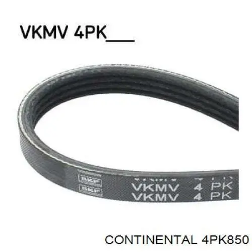 Клиновий ремінь Continental/Siemens 4PK850 ціна, від 6.49 USD