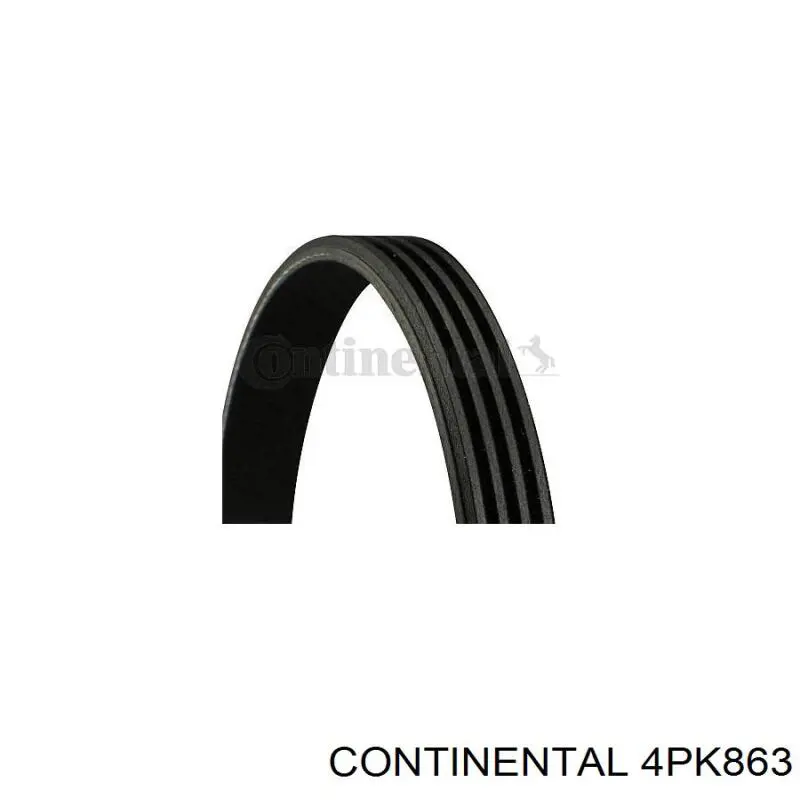 Ремінь генератора 4PK863 Continental/Siemens