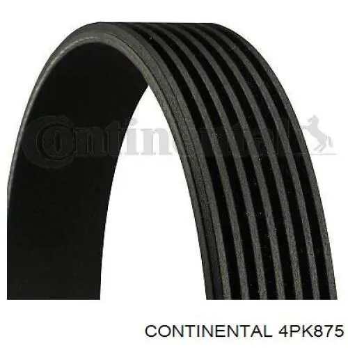 Клиновий ремінь Continental/Siemens 4PK875 ціна, від 6.04 USD