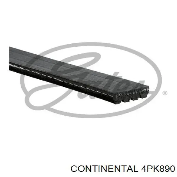 Ремінь генератора 4PK890 Continental/Siemens