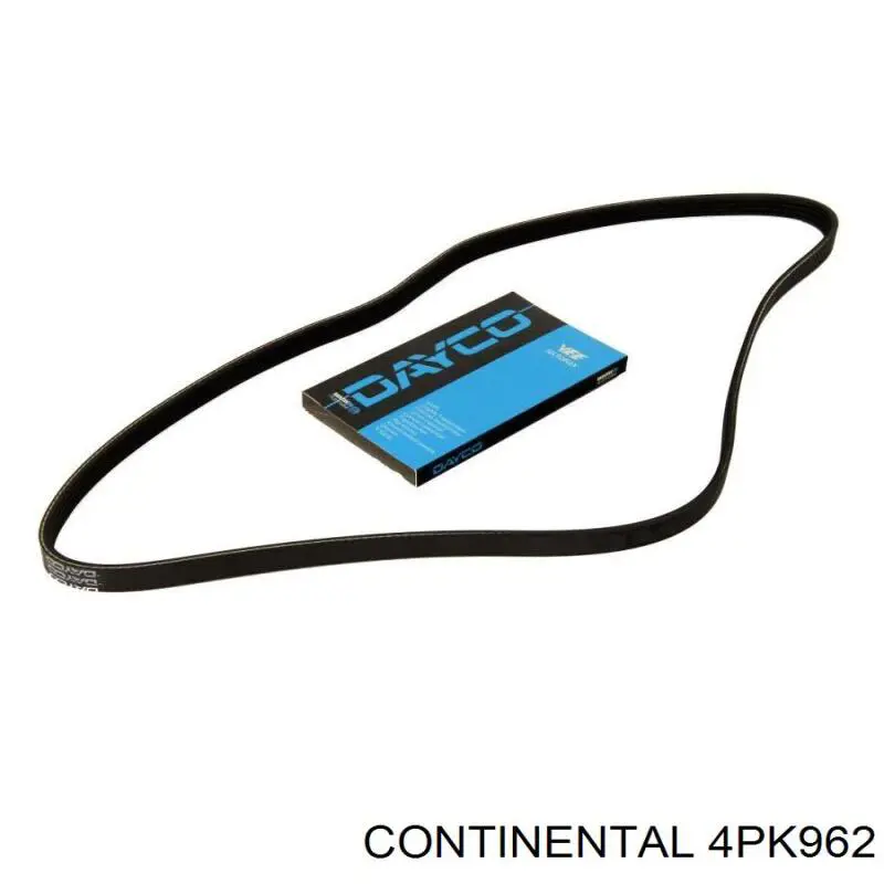 Клиновий ремінь Continental/Siemens 4PK962 ціна, від 6.31 USD