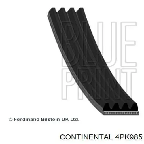 Купити 4PK985 Continental/Siemens Ремінь генератора