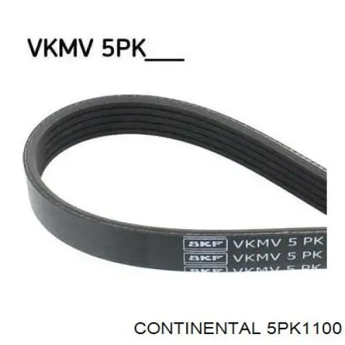 Клиновий ремінь Continental/Siemens 5PK1100 ціна, від 10.27 USD