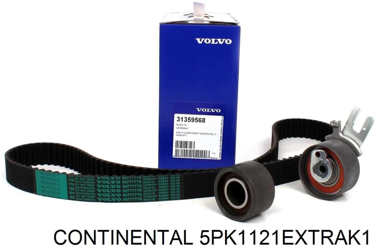 Ремінь приводний, агрегатів, комплект Volvo S40 1 (VS) (Вольво S40)
