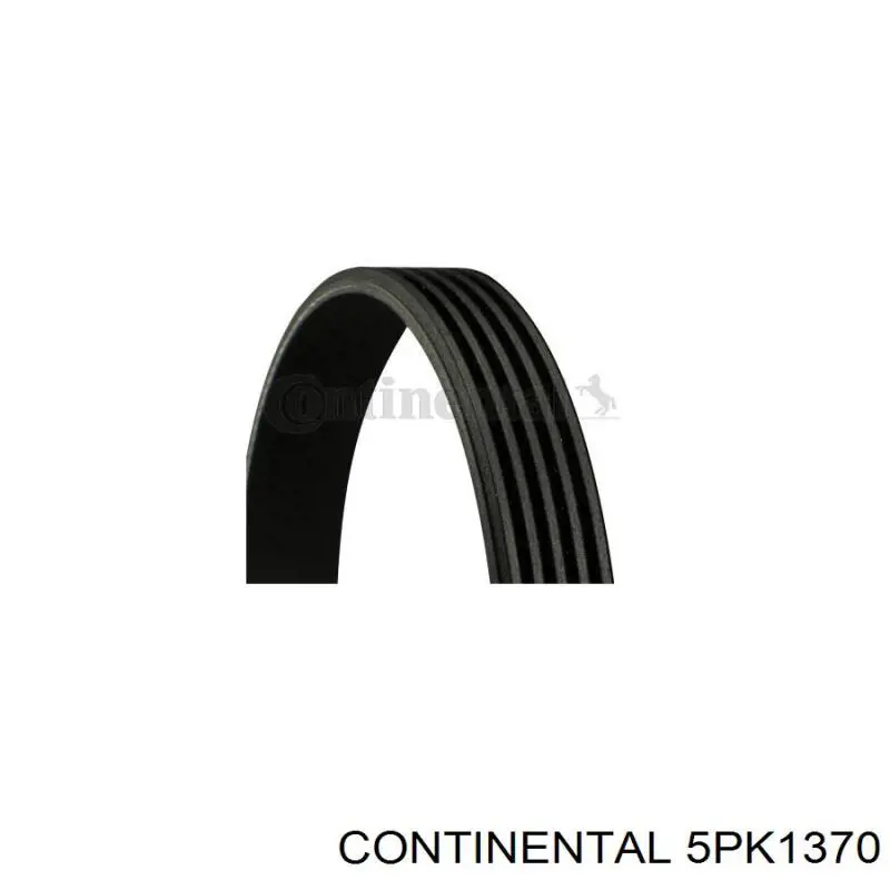 Ремінь генератора 5PK1370 Continental/Siemens
