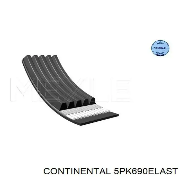 5PK690ELAST Continental/Siemens Поліклиновий ремінь