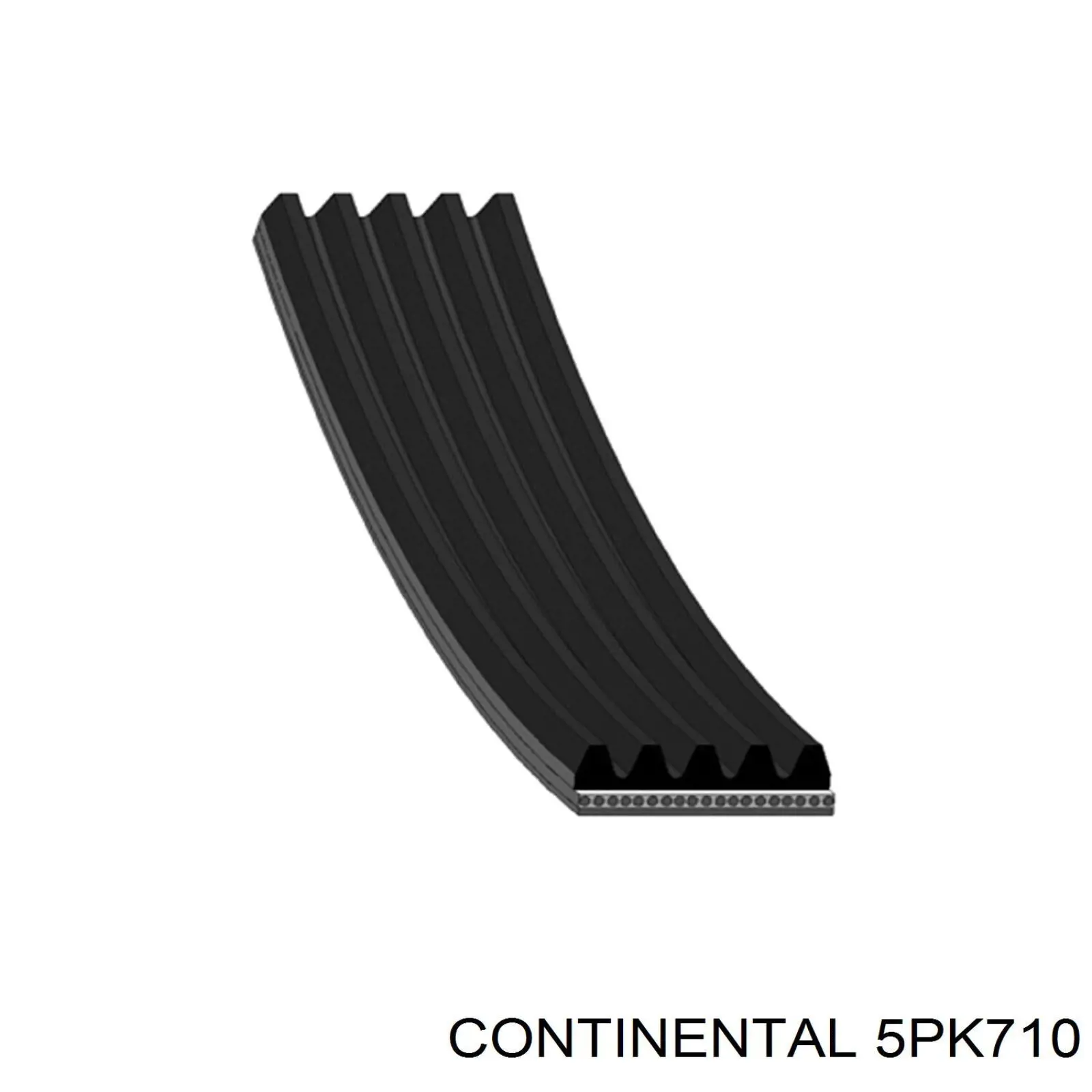 5PK710 Continental/Siemens Поліклиновий ремінь