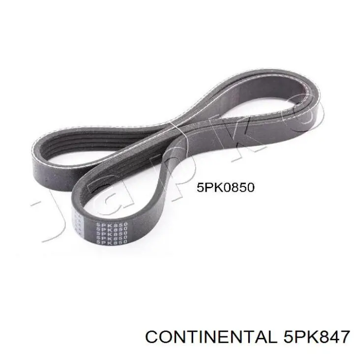 Клиновий ремінь Continental/Siemens 5PK847 ціна, від 11.21 USD