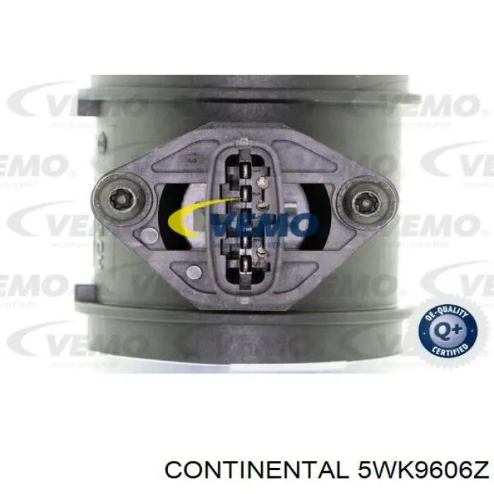 Датчик масової витрати повітря Continental/Siemens 5WK9606Z ціна, від 90.12 USD