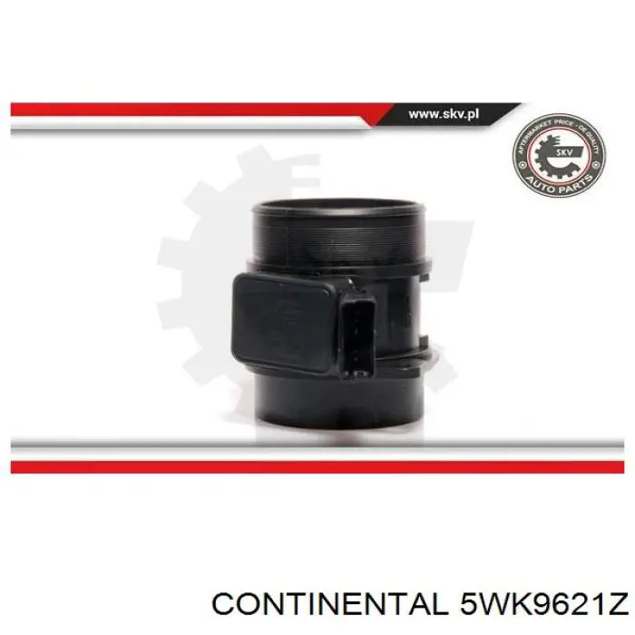 Витратомір повітря Continental/Siemens 5WK9621Z