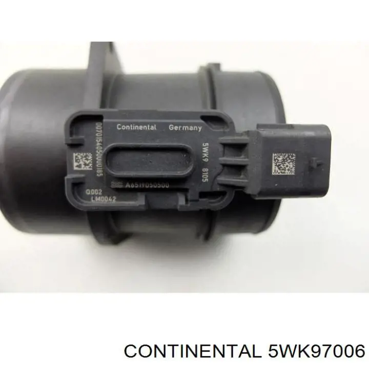 Датчик масової витрати повітря Continental/Siemens 5WK97006 ціна, від 47.83 USD