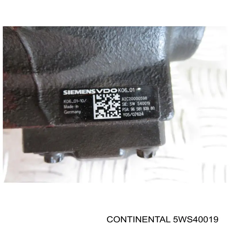 5WS40019 Continental/Siemens Насос паливний високого тиску (ПНВТ)