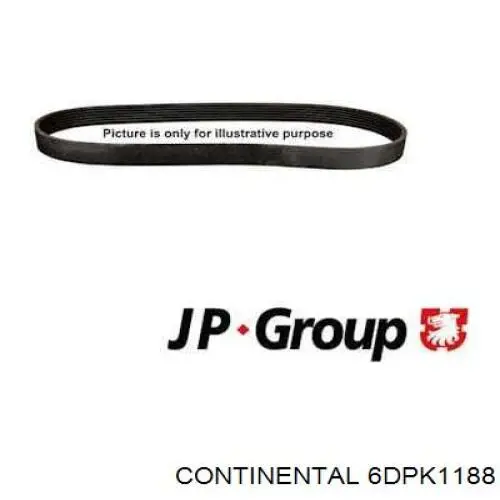 Купити 6DPK1188 Continental/Siemens Ремінь генератора