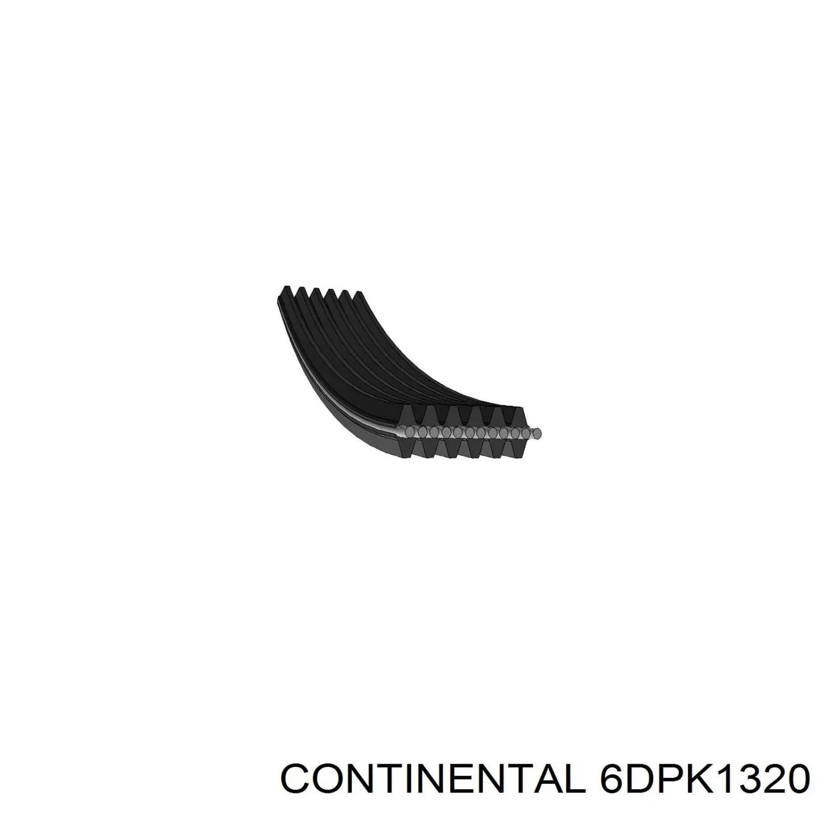 6DPK1320 Continental/Siemens Поліклиновий ремінь
