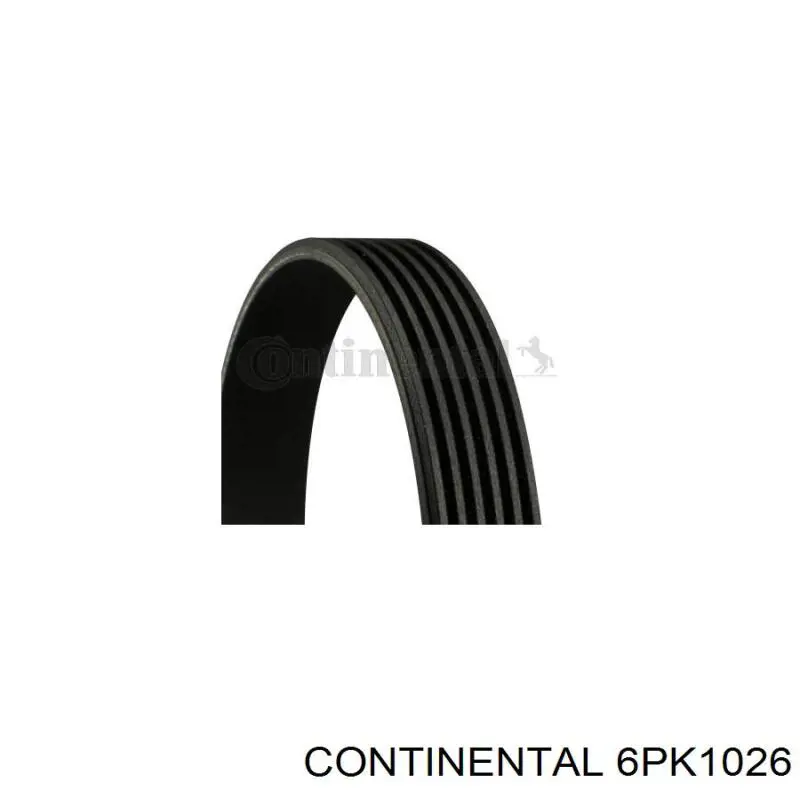 Клиновий ремінь Continental/Siemens 6PK1026 ціна, від 13.34 USD