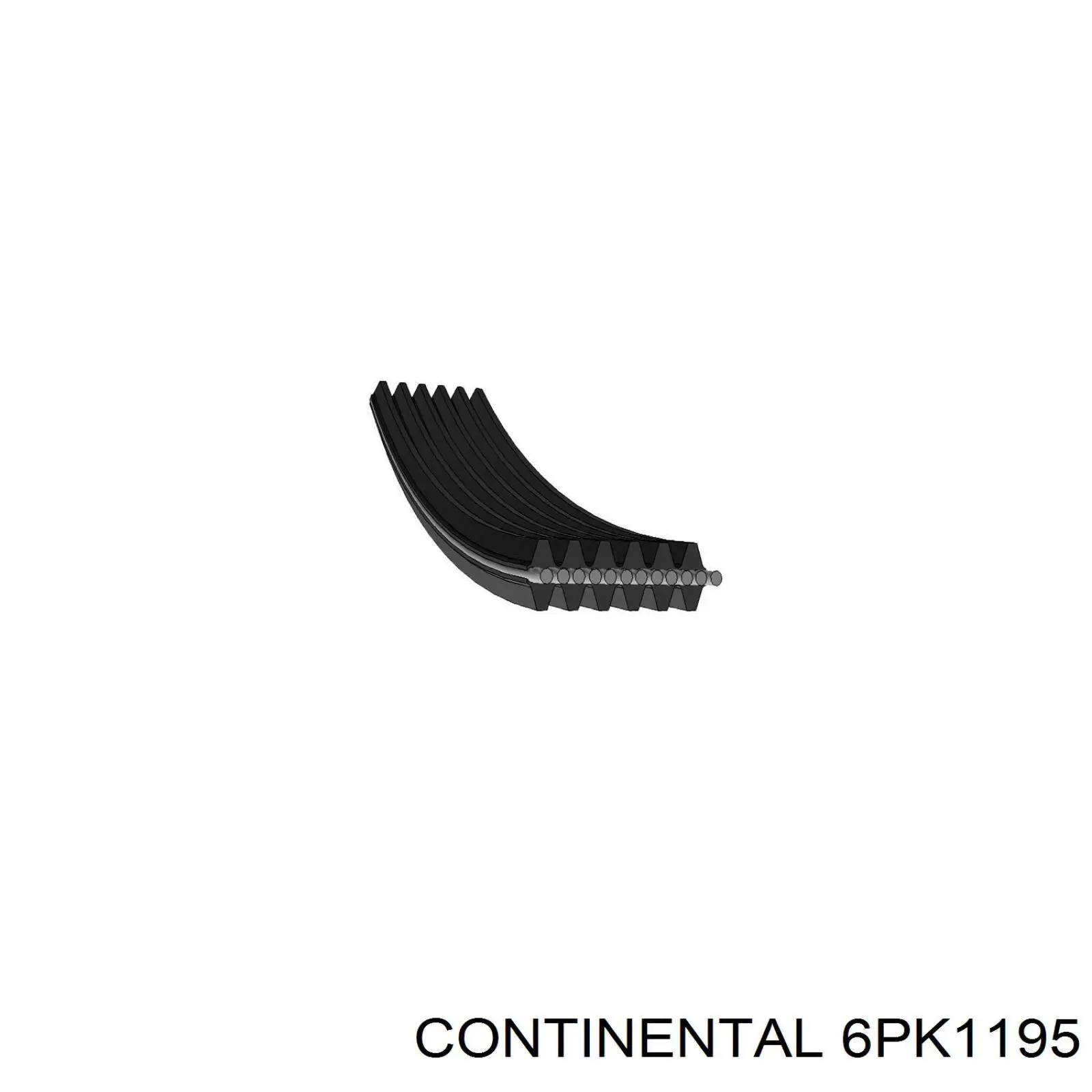 6PK1195 Continental/Siemens Поліклиновий ремінь