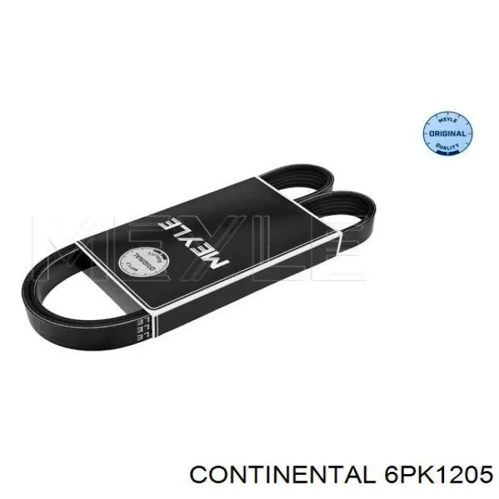 Клиновий ремінь Continental/Siemens 6PK1205 ціна, від 13.32 USD