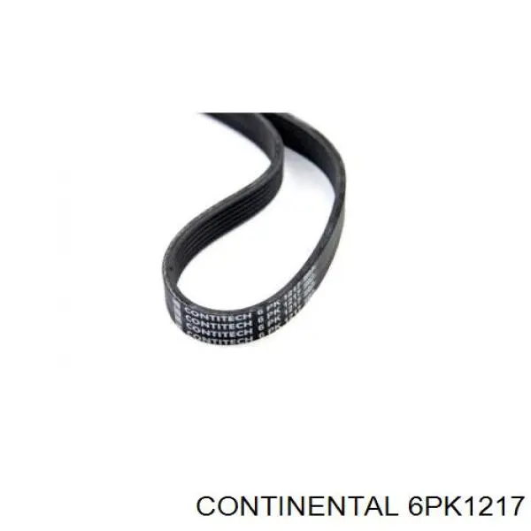 Ремінь генератора 6PK1217 Continental/Siemens