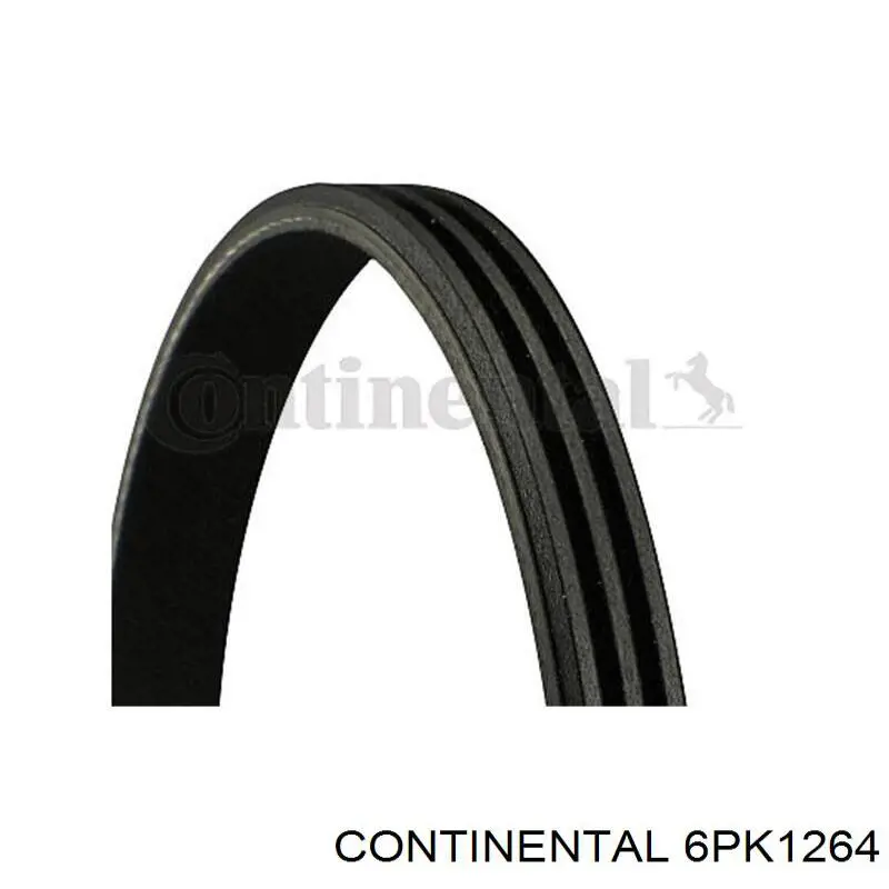 Клиновий ремінь Continental/Siemens 6PK1264 ціна, від 12.09 USD