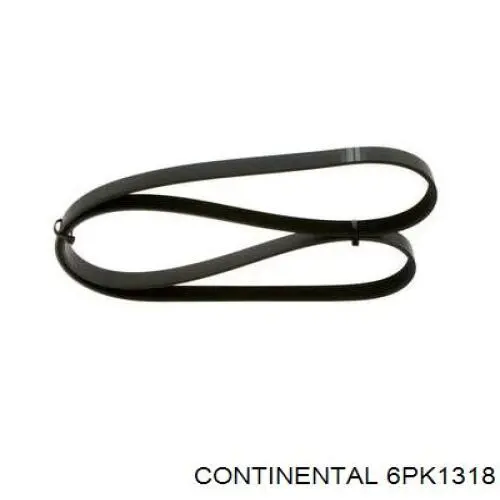 Клиновий ремінь Continental/Siemens 6PK1318 ціна, від 14.53 USD