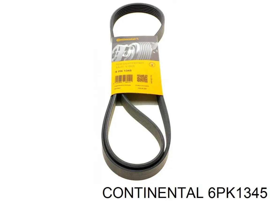 Ремінь кондиціонера Continental/Siemens 6PK1345