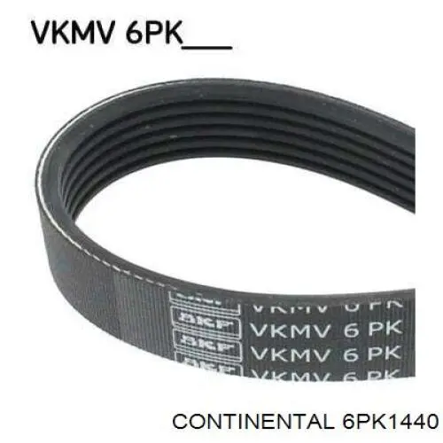 Купити 6PK1440 Continental/Siemens Ремінь генератора