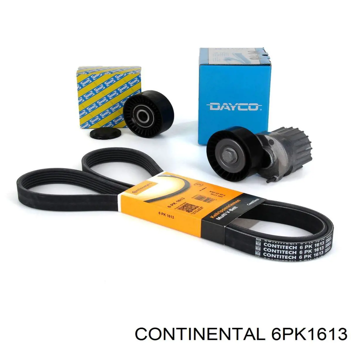 Клиновий ремінь Continental/Siemens 6PK1613 ціна, від 14.06 USD