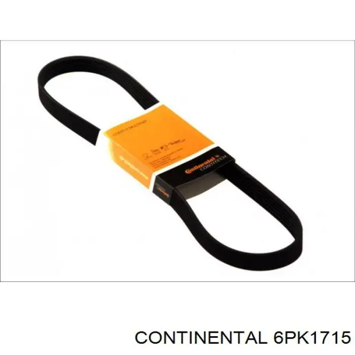 Клиновий ремінь Continental/Siemens 6PK1715 ціна, від 16.57 USD