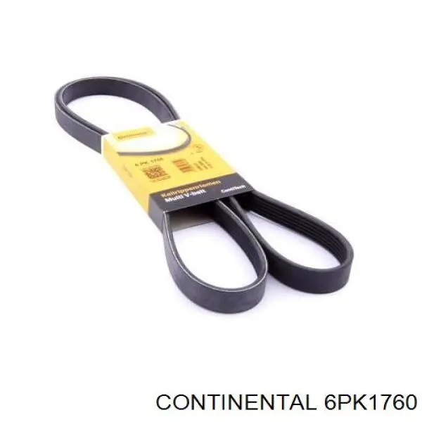 Ремінь кондиціонера Continental/Siemens 6PK1760