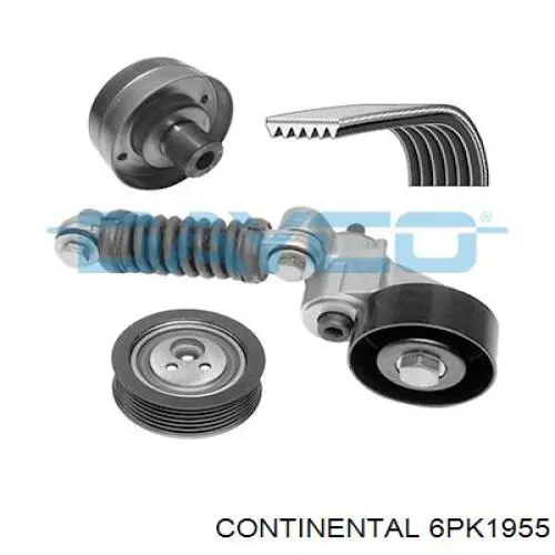 Купити 6PK1955 Continental/Siemens Ремінь генератора