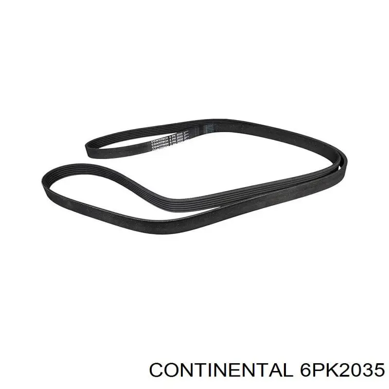 Ремінь генератора 6PK2035 Continental/Siemens